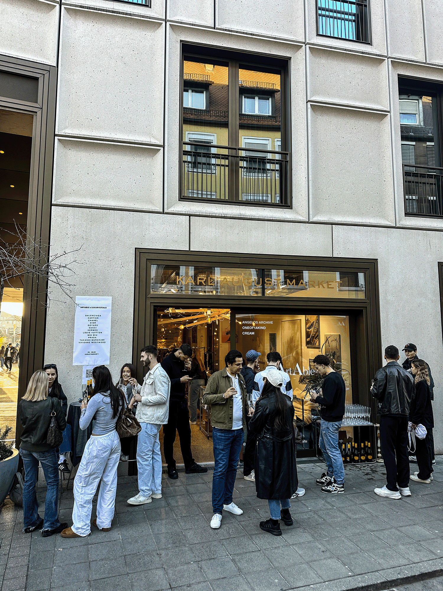 Artable Pop-up Event im Augustinerhof Nürnberg